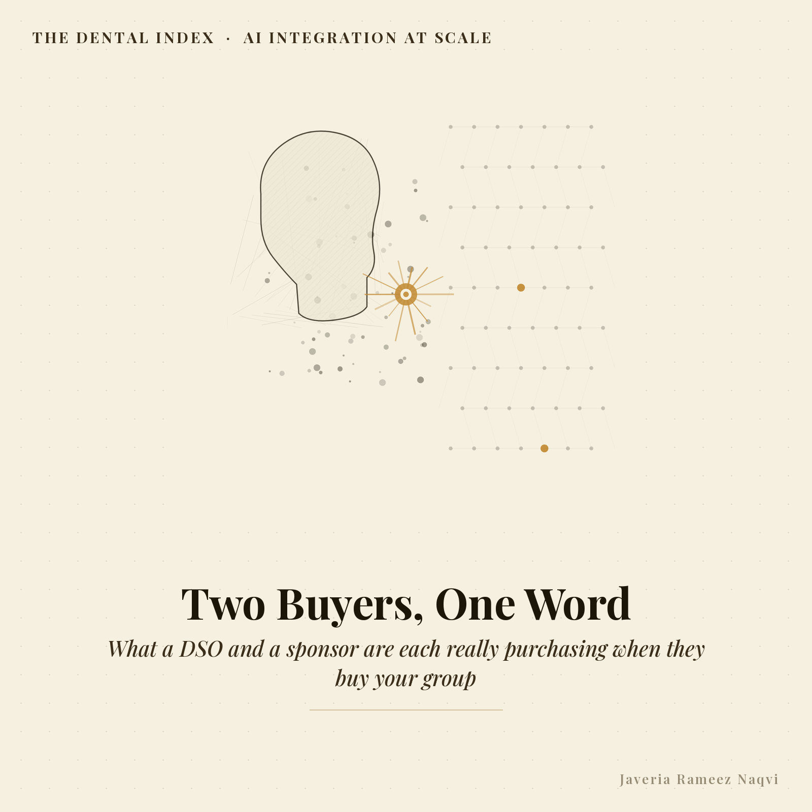 Editorial illustration for: DSO vs private equity dental: what's the difference?