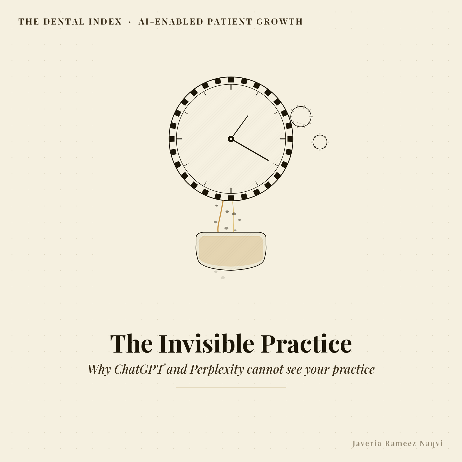 Editorial illustration for: Why is my dental practice invisible in ChatGPT and Perplexity?